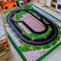 National Speedway Medium Mat | Speedway Race Track Play Mat for Kids