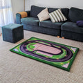 National Speedway Mini Mat | Speedway Race Track Play Mat for Kids
