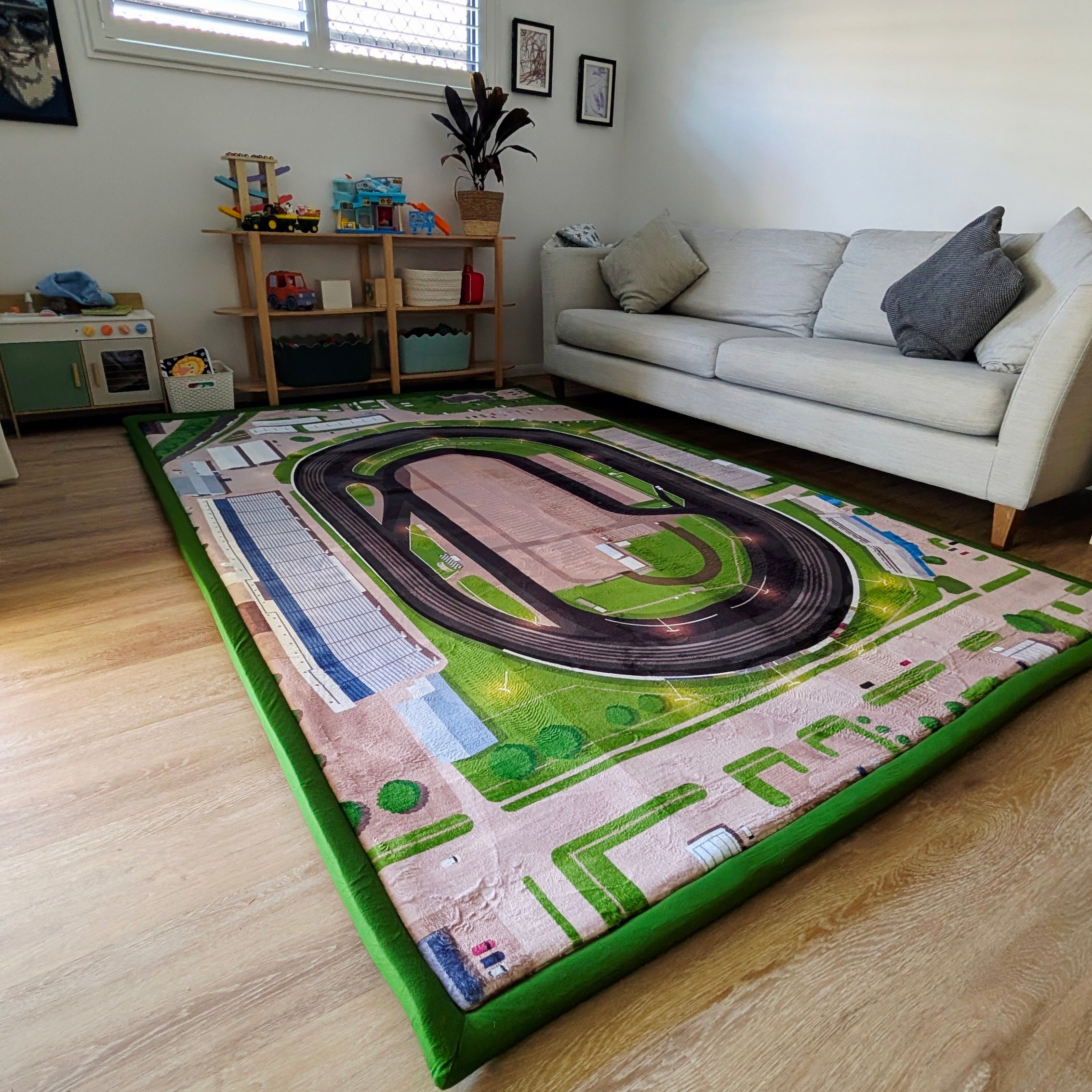 Speedway Mega Race Track Play Mat Australia | Large Kids Foam Mat ...